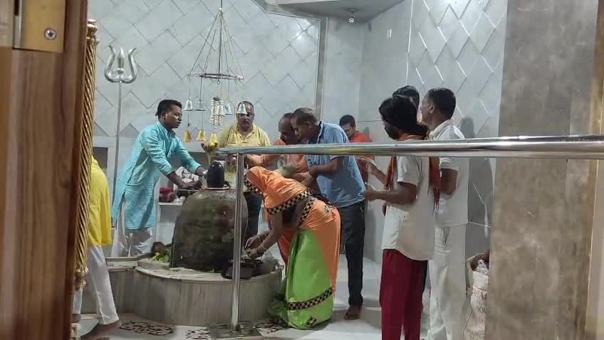 Sawan First Monday Live | Raipur Hatkeshwar Mahadev Temple Special Puja